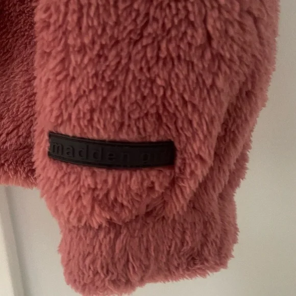 Madden Girl Teddy Bear zip up hoodie - Picture 3 of 5